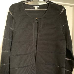 🔥3/$10 XL black cardigan sweater